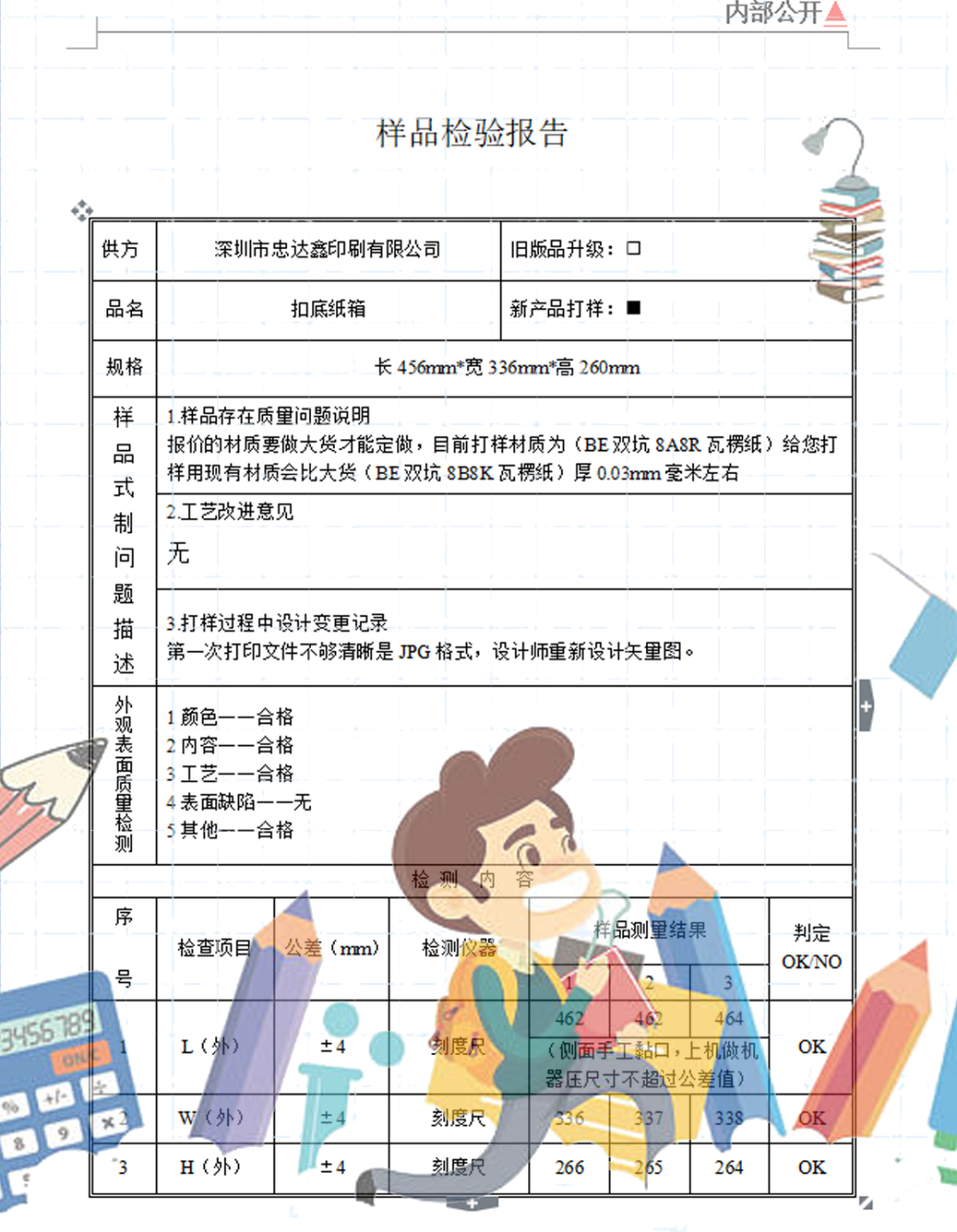 包裝紙盒材質承認書范文(圖4)